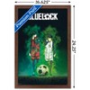 Trends International Blue Lock - Isagi v Rin Framed Wall Poster Prints - 3 of 4