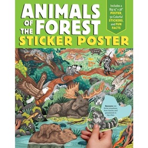 Animals of the Forest Sticker Poster - (Sticker Poster Book) by  Editors of Storey Publishing (Paperback) - 1 of 1