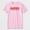 Pride Adult Queer Todos Los Dias Short Sleeve T-Shirt - Pink - image 3 of 4