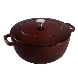 Staub Cast Iron Essential French Oven, Dutch Oven, 5-quart, serves 5-6, Made in France - 1 of 4