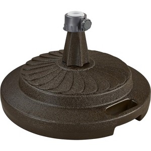 Patio Living Concepts Free Standing Commercial Umbrella Stand 00297 Bronze - 1 of 3