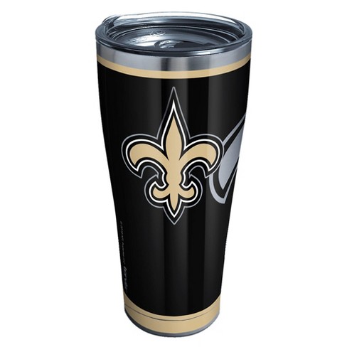 Logo Brands New Orleans Saints Travel Tumbler 20oz Stainless Steel