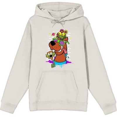 Scooby-Doo Dog With Shades Adult Long Sleeve Hoodie