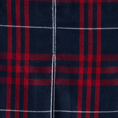 classic navy large plaid