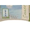 C&F Home 18" x 18" Lighthouse, Sailboat and Adirondack Chair "Coastal" HD Printed Accent Throw Pillow - 3 of 4