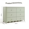 Storkcraft Casablanca 6-Drawer Double Dresser - 4 of 4