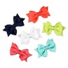 scünci Kids Assorted Bow Hair Clips - 5.5cm - 6pc - 3 of 4
