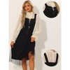 INSPIRE CHIC Women's Faux Suede Vintage Sleeveless Lace Up Zipper Decor Waistcoat Vests - 2 of 4
