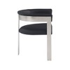 Meridian Furniture,Romeo Vegan Leather Dining Chair, Set of 2 - 4 of 4