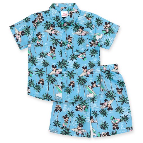 Louis Vuitton Mickey Mouse Hawaiian Shirt Short - Express your unique style  with BoxBoxShirt