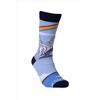 Land of Dreams Socks - Fire Breathing Unicorn on a Dolphin! from the Sock Panda (Men's Sizes Adult Large) - 3 of 4