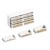 NicBex Rattan Dresser with 6 Drawers for Bedroom,Modern Style Rattan Drawers with Metal Pulls,Dressers for Kids Room,Living Room,Entry and Hallway - 4 of 4