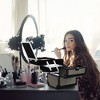 Byootique Makeup Train Case Cosmetic Organizer w/ Mirror Artist - 4 of 4