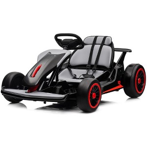 Go Kart for Kids, 24V Drift Kart With 2X200W Strong Motor, 7AH Big Battery - 1 of 4