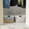 IRIS USA 45/68/91/144qt Plastic Storage Bins with Lids - 2 of 4
