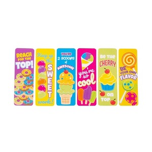 Fun Express Bulk 48 Pc. Sweet Treat Bookmarks : Target
