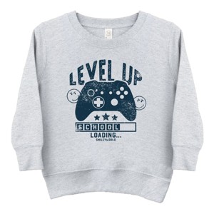 The Juniper Shop SmileyWorld Level Up School Toddler Sweatshirt - 1 of 4