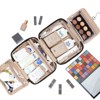 Generic Travel Toiletry Bag for Women Large Capacity, Makeup Essentials Organizer, Hanging Case for Accessories, Cosmetics, Black - 2 of 4