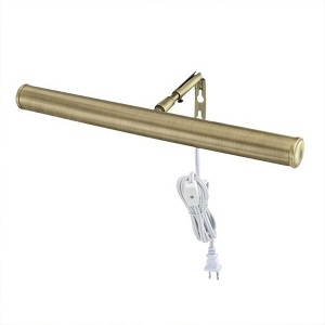 Westinghouse 14 Inch Antique Brass Slimline Picture Light with In Line On and Off Switch and Mounting Hardware Included for Tools and Home Improvement - 1 of 4