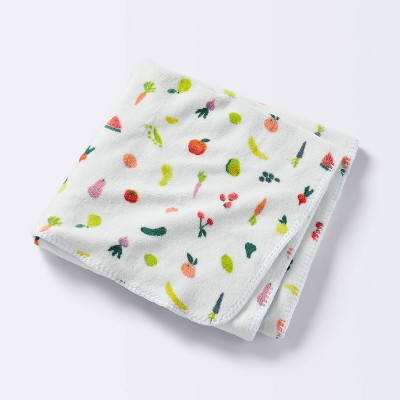 Plush Baby Blanket - Fruits And Veggies - Cloud Island™ : Target