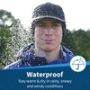 TrailHeads Men's Rain Hat - Winter Outdoor Waterproof Hats for Men for Running, Hiking - 3 of 4
