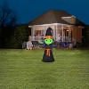 Gemmy Halloween Inflatable Cute Witch, 4 ft Tall, Multi - 2 of 4