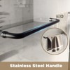 NicBex Double Sliding Shower Door Tempered Glass for Bathtub - 3 of 4