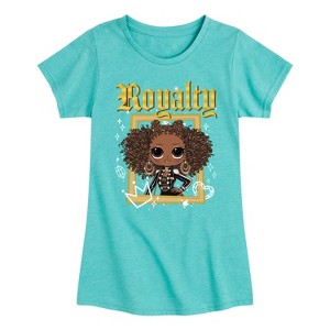 Girls' - LOL Surprise! - Royal Bee Fitted Short Sleeve Graphic T-Shirt - 1 of 4