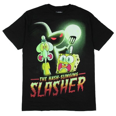 Nickelodeon Men s The Hash slinging Slasher Adult Short Sleeve T shirt s Black Target