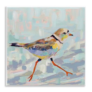 Stupell Industries Coastal Plover Abstract Bird Wall Plaque Art - 1 of 4