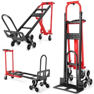 YOUNGFIT Convertible Hand Truck Dolly, 1000 lbs Heavy Duty Industrial ...