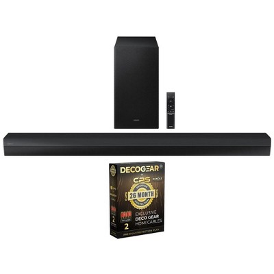 Samsung 5.1ch Soundbar with Dolby Virtual (2024) + 26 Months Protection Pack Bundle