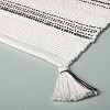 Bath Rug Bold Stripes Tonal Cream - Hearth & Hand™ with Magnolia