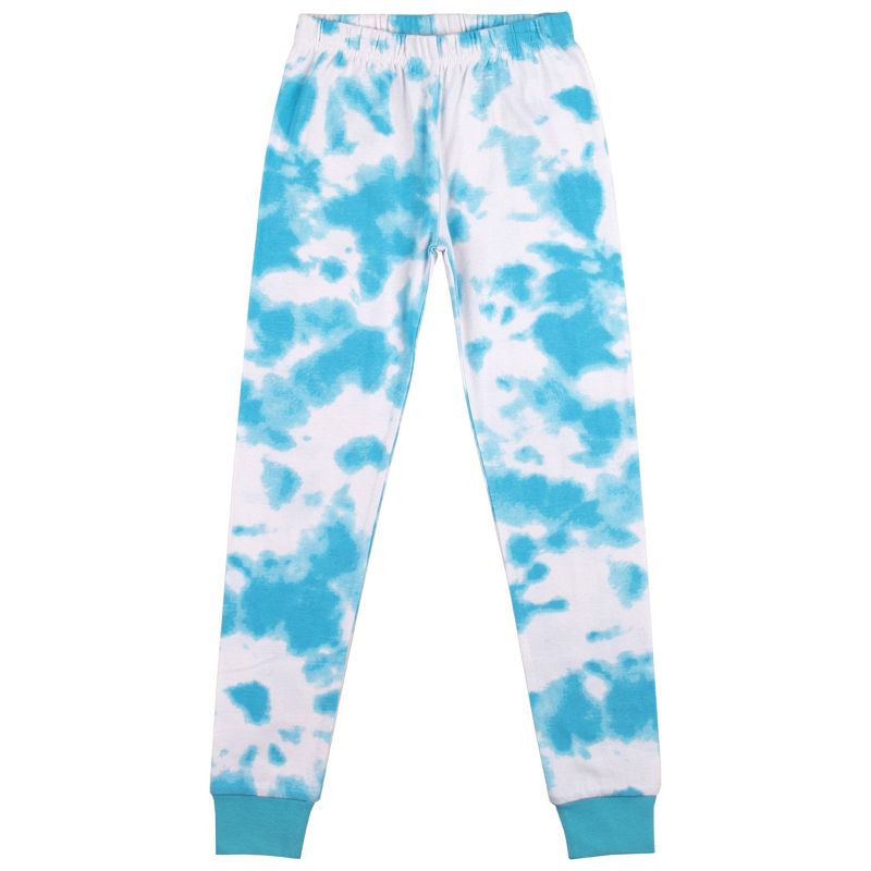 TITLE: Attack Mode Youth Boy's Blue And White Wash Long Sleeve Shirt & Sleep Pants Set, 4 of 5