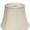 Vynxaria Modified Bell Softback Lampshades, 10"x16"x12" White - 2 of 4