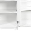 TopComfy Decorative Storage Cabinets Laundry Cabinet with Doors and shelf Tilt Out Laundry Hamper for Kitchen, White, 31.5"*15.75"*30.31" - 4 of 4