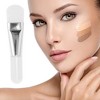 Unique Bargains Short Handle Facial Mask Brush Silver Tone 1 Pc - 2 of 4