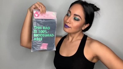 Black Reusable Polyester Makeup Eraser Cloth