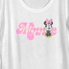 Women's Minnie Mouse Distressed Retro Logo - 2 of 4