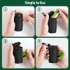 Dog Poop Bag Holder for Leash Doggie Waste Bag Dispenser Puppy Potty Carrier Small Doggy Zipper Pouch - 4 of 4