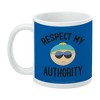 South Park Cartman Respect my Authority Ceramic Coffee Mug, Novelty Gift Mugs for Coffee, Tea and Hot Drinks, 11oz, White - 3 of 4