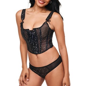 Adore Me Women's Diamond Corset - 1 of 4