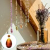 Unique Bargains Hanging Ornament DIY Craft Prisms Teardrop Suncatchers 3.35" x 0.87" 10 Pcs - 4 of 4