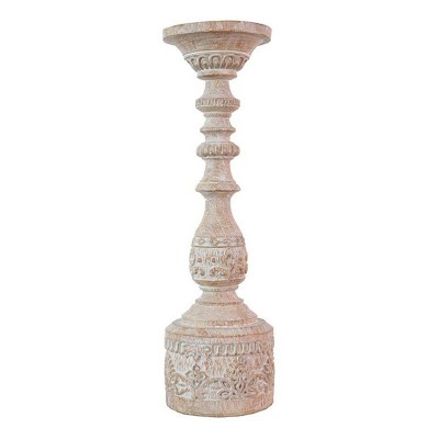 Slickblue Vintage Decorative Stand Beige Candle Holders in Small & Large Size