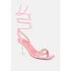 Ebina Charm Detail Spool Women Heels - 4 of 4