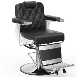 Karl Home Modern Style Heavy Duty Hydraulic Recline Barber Chair - 1 of 4