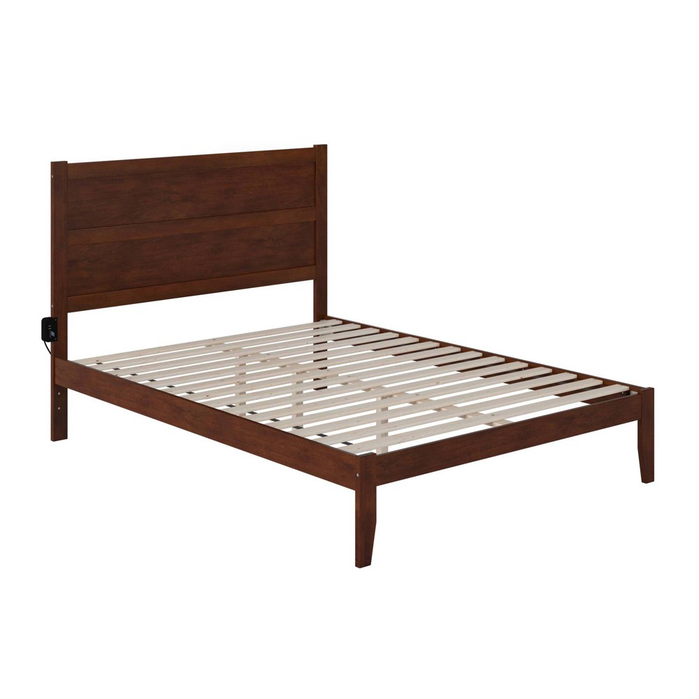 Photos - Bed Frame AFI Queen Noho Bed Walnut  