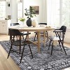 Regional carpet,geometric boundary carpet,modern minimalist office carpet in living room,bedroom - 4 of 4