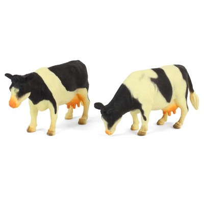 Universal Hobbies 1/32 2 Piece Black and White Cow Set