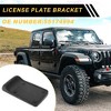 Unique Bargains License Plate Bracket for Jeep Wrangler TJ 97-07 No.55174994 - 3 of 4